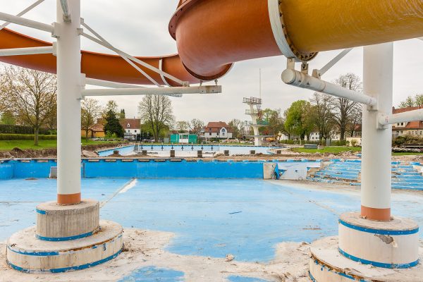 Naturschwimmbad Göttingen-Weende: Fotodokumentation der Bauarbeiten
