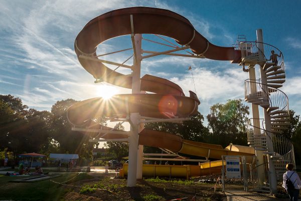 Naturerlebnisbad Göttingen-Weende: Wasserrutsche