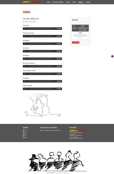 Screenshot Monkey's Daughter - Audiobeispiele