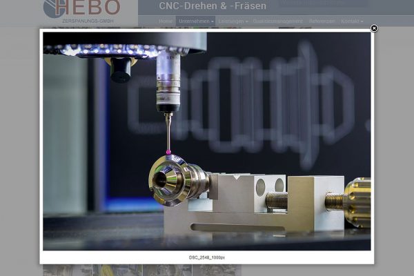 HEBO Zerspanungs-GmbH, Foto in Lightbox