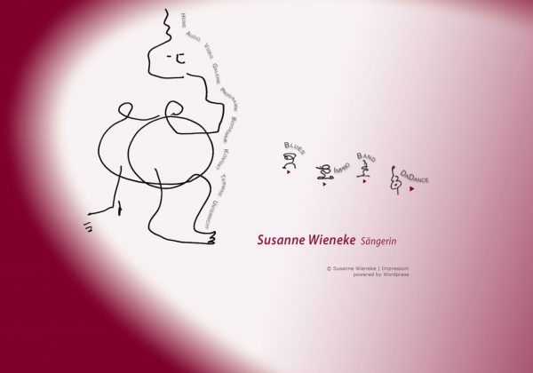 Screenshot www.susannewieneke.de, Startseite