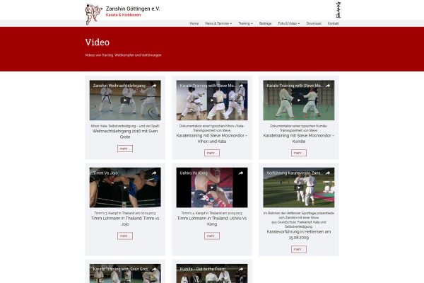 Sreenshot Zanshin Göttingen - Teaser Videogalerien